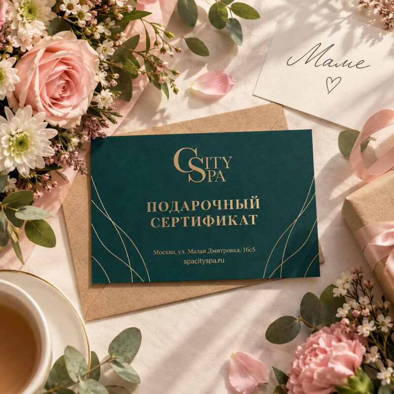 Подарочный сертификат маме