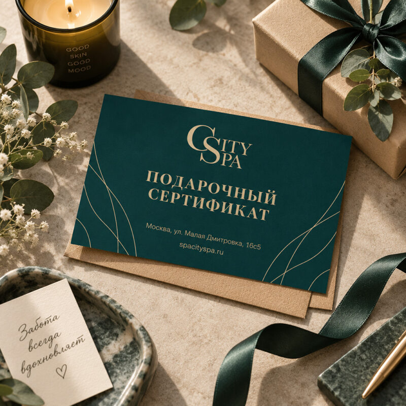 Подарочный сертификат в спа на сумму