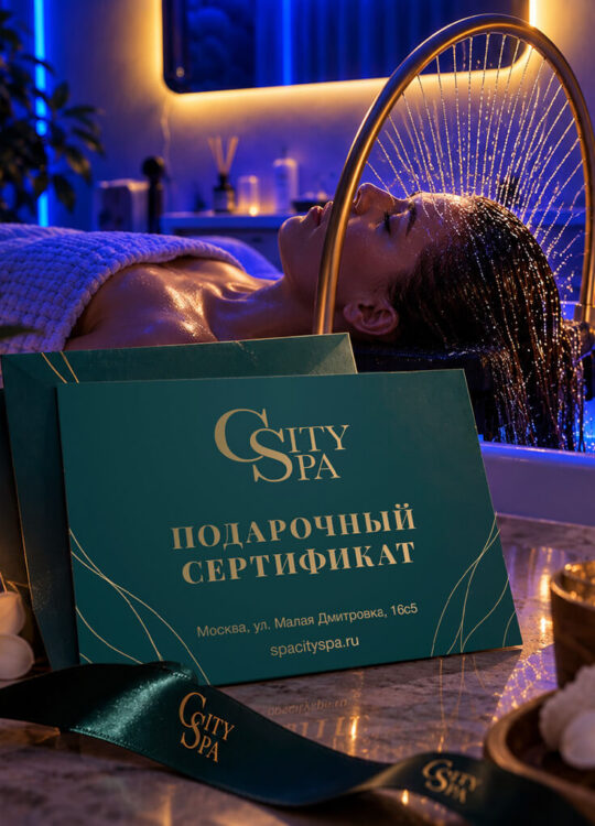 Подарочный сертификат на спа для головы — Head SPA