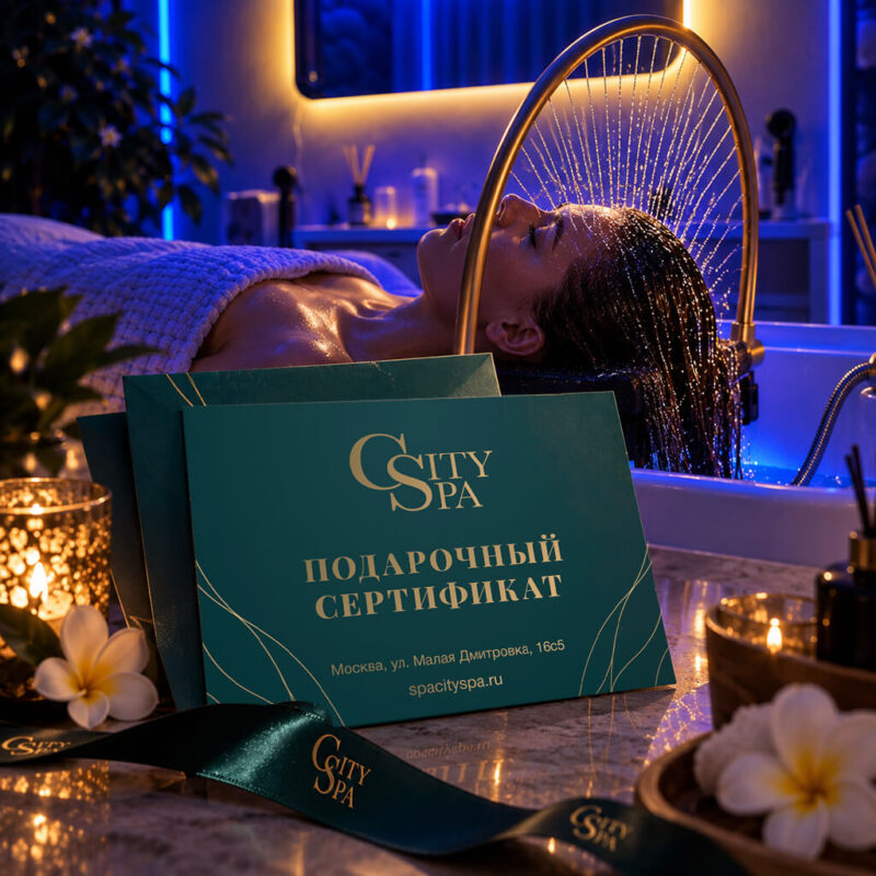 Подарочный сертификат на спа для головы — Head SPA